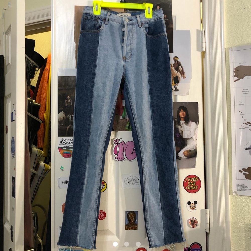PacSun patchwork jeans